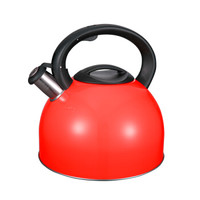 爱仕达 ASD 烧水壶304不锈钢水壶 4L鸣音 煤气电磁炉通用烧水壶 HS04T1WG-R（红色）