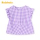 Balabala 巴拉巴拉  女童衬衫短袖