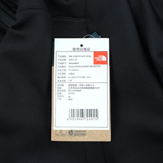 北面 The North Face    2019秋冬新品软壳男户外舒适防风外套 | NF0A46HV/ HP1 黑色 XL