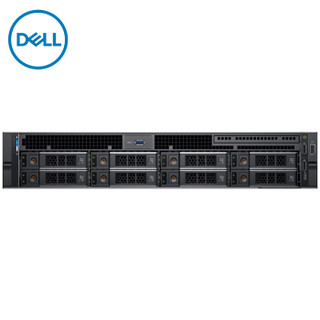 戴尔（DELL）R740 2U机架式服务器主机 银牌4108*2/16G*2/8TSAS*3/H730P-2G/750W双电/导轨 三年质保