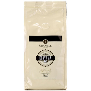 西班牙进口 可莱纳（Granell）肯尼亚精选咖啡豆 500g/袋(新老包装交替发货)