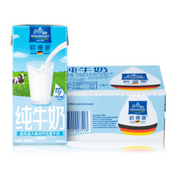 欧德堡 超高温处理低脂纯牛奶200ml*24盒