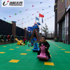动联无界 室外幼儿园悬浮地板  环保防晒拼装地垫  快乐猫咪 防滑拼装地板 20155