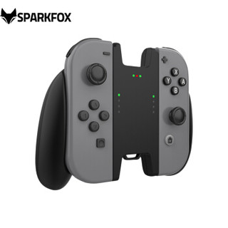 闪狐 （SparkFox） 任天堂Switch手柄充电握把 NS配件 游戏握把托架joy-con充电控制器