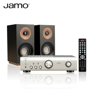 尊宝 JAMO S801+天龙（DENON）PMA-520AE HIFI书架箱套装2.0声道专业发烧级音箱家用音响