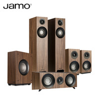 尊宝（Jamo）S 805HCS 家庭影院套装studio系列 5.1声道木质无源落地式家用音响（胡桃木色）