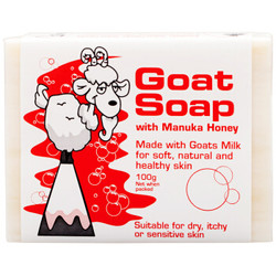 Goat 山羊 Soap 洗手洁面沐浴皂 山羊奶手工香皂 保湿滋润 蜂蜜味 澳洲进口 100g 孕妇婴儿适用