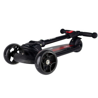 鑫奥林（XINAOLIN）儿童滑板车1-2-3-6岁可折叠小孩宝宝摇摆滑步车三轮踏板车平衡车 089黑色