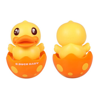 B.Duck 小黄鸭音乐不倒翁玩具0-1-3岁新生儿宝宝女孩早教摇摆鸭颜色随机