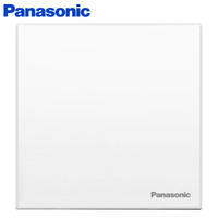 松下（ Panasonic） 开关插座面板 一开双控开关面板 单开双控墙壁开关 悦宸系列86型 WMWM502 白色