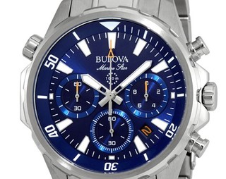 BULOVA 宝路华 Marine Star 海洋之星系列96B256 男士时装腕表