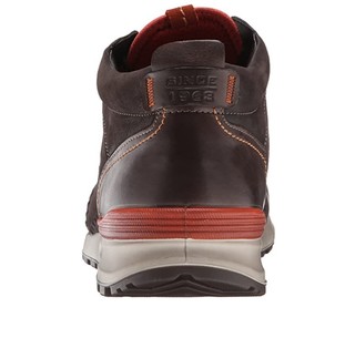 ecco 爱步 CS14 男士高帮休闲鞋 Braun Coffee Licorice Picante EU45