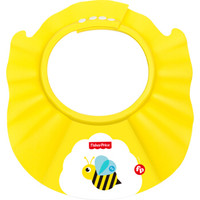 费雪(Fisher Price)母婴 婴幼儿洗头帽 浴帽防水护耳儿童洗发帽宝宝洗澡洗头神器可调节 黄色小蜜蜂CPFP991