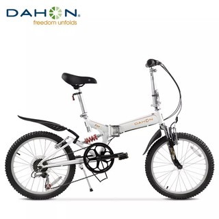 DAHON 大行 小坦克 TST061 折叠山地自行车 丽面白