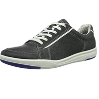 Ecco 爱步 Eldon Tie 男士运动休闲鞋 Titanium EU44