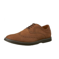 Clarks Radwell Wing 男士休闲皮鞋 Tan US7