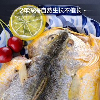 三都港 冷冻三去大黄鱼400g(赠料包) 黄花鱼 深海鱼 生鲜鱼类 海鲜水产