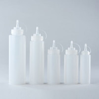 科得 CURTA塑料酱汁瓶调料瓶挤酱瓶(12OZ-白色)/34110112000 WX-1