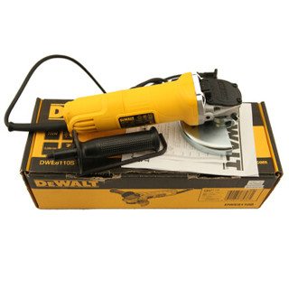 得伟（DEWALT）角磨机 125mm 720W(细手柄 侧开关) DWE8110S