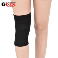 D&M 日本运动护膝跑步篮球健身中老年男女护膝盖 AT-3008黑色M(32-38cm)一只装 运动护膝