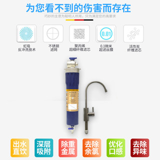 德国进口汉斯希尔自来水全屋前置过滤器厨房家用末端直饮机净水器