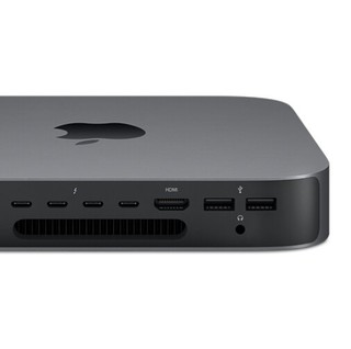 Apple 苹果 Mac mini 2018款 台式机 灰色(酷睿i3-8100、核芯显卡、8GB、128GB SSD、风冷)