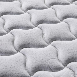 家乐美梦宝 床垫 席梦思弹簧床垫 针织面料 软硬适中 双人CL316 白色2.0*2.0*0.2米