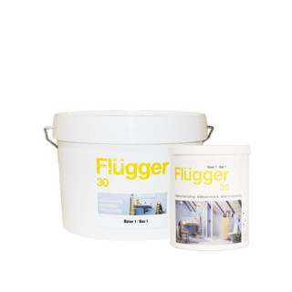 福乐阁（Flugger） 防水漆浴室厨房卫生间墙面漆进口水性乳胶漆涂料 卫浴漆 白色（发货前加入白色色浆，不支持退换货）或Nord 0.75