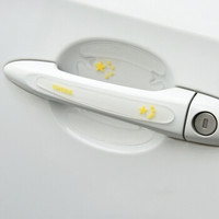 自由牛 车门把手贴漆面保护膜汽车门拉手防刮贴门碗贴车把手划痕贴贴纸