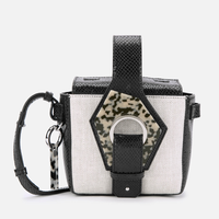 GANNI Leather Bucket 女士斜挎包