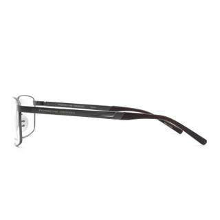 保时捷设计 保时捷 光学近视眼镜架 男款钛超轻商务眼镜框全框P8337B枪色框枪色腿56mm