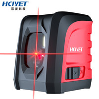 HCJYET 水平仪红光2线 红外线标线仪 投线仪 激光贴墙仪 高精度水平尺 HT-511R