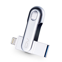 OV 64GB USB3.0 苹果U盘 Uturn 银色 读速80MB/s 官方MFI认证 手机电脑两用