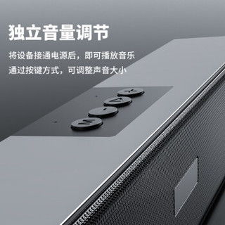 乐放 LOYFUN A25 音响 2.0声道USB电脑便携式多媒体迷你音箱 笔记本桌面有线低音炮 黑色