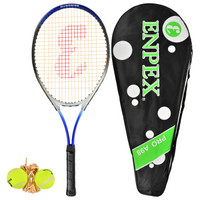 ENPEX 樂士 A98網球拍成人大學生兒童初學者網球訓練器 已穿線 附網球
