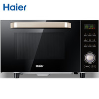 Haier 海尔 微波炉 光波炉 家用烤箱烘焙一体机 下拉式 平板加热 23升 MZ-2312C