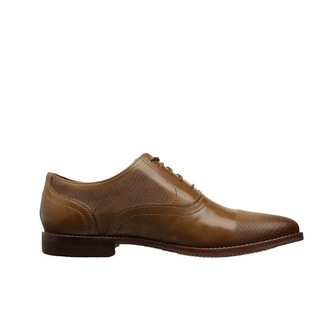 ROCKPORT 乐步 Derby Room Perf 男士皮鞋 Cognac US7