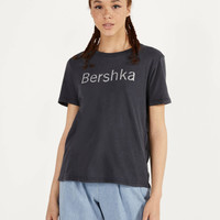 Bershka 01954777800 女士短袖T恤