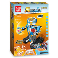 MOULD KING 宇星模王 宇星队系列 13004 比斯特 M4 智能机器人拼装遥控积木