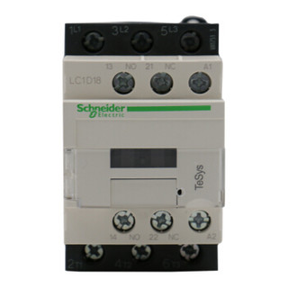 施耐德电气（Schneider Electric）TeSys交流接触器 LC1D18M7C 国产 3P 18A 1NO+1NC 220VAC 2只装E