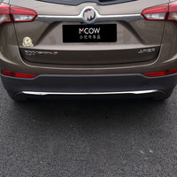 现做 小忙牛改装饰适用2018款18别克昂科威前后杠饰条19保险杠专用亮条bkakw0684