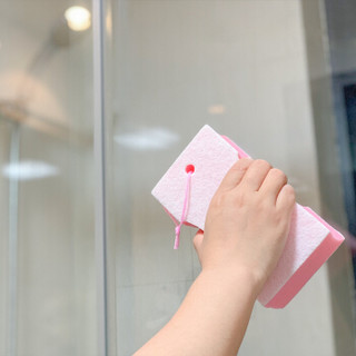 日本丽固LE浴室卫生间清洁海绵擦S-380去污除菌除尘吸水海绵擦