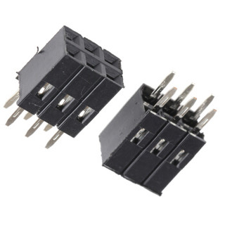 RS Pro欧时 2行 6路 直 2.54mm节距 通孔 印刷电路板插座 W3482106TRC, 焊接端接, 插座板