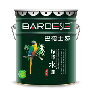 巴德士（BADESE）BD-5700 巴德士净味水漆白色内墙修补油漆 室内家用自刷净味环保乳胶漆涂料20kg