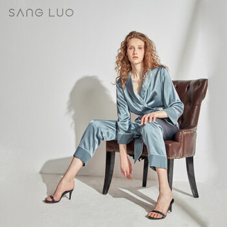 SANGLUO 桑罗 女士桑蚕丝家居服套装 03562001