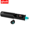 美国qbuds(乔耳) 小QW1 真无线蓝牙耳机 迷你超小隐形立体声无线蓝牙耳机  苹果安卓通用商务 黑色