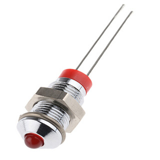 欧时RS ProLED指示灯信号灯208712凸型红色针脚接端3mm