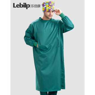 乐倍康（Lebilp）手术衣医生服实验服防渗透耐高温防静电 半包 M