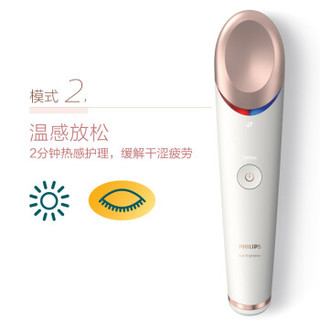 飞利浦（PHILIPS）美容仪 护眼仪 眼周焕亮仪 BSC301/05+永生花精选限量礼盒