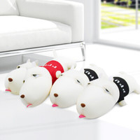 绿之源 GREEN SOURCFE 汽车内除味活性炭包摆件4只装 新车除甲醛除臭碳包竹炭包汽车用清新抗菌 大号长嘴狗趴趴狗